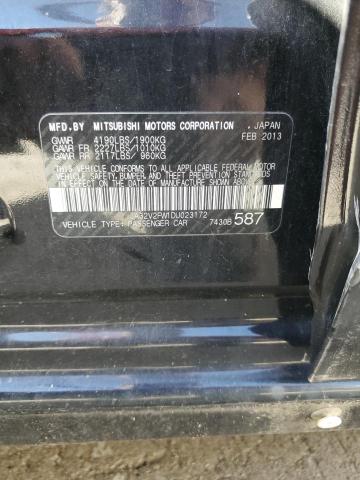 2013 MITSUBISHI LANCER SE #3296278497