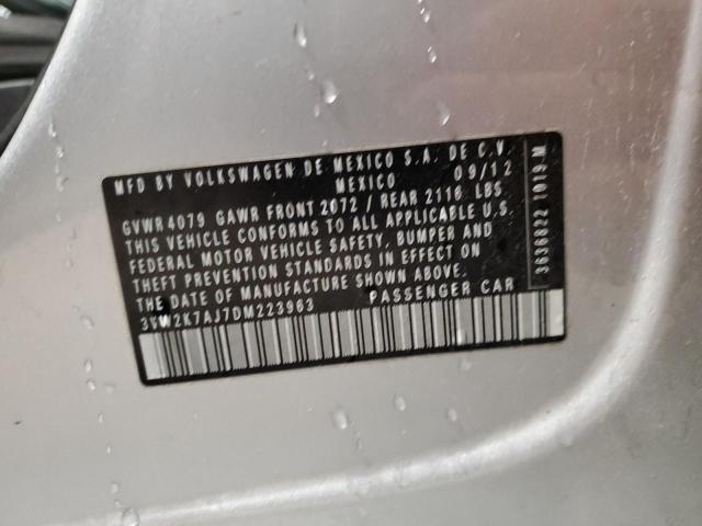 2013 VOLKSWAGEN JETTA BASE #3316851659