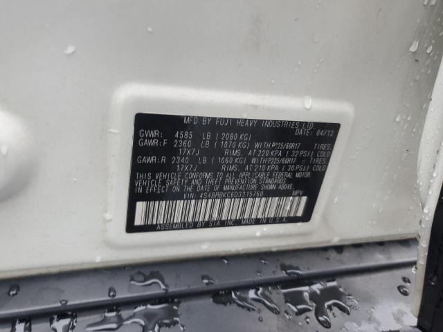 2013 SUBARU OUTBACK 2. - 4S4BRBKC6D3315760