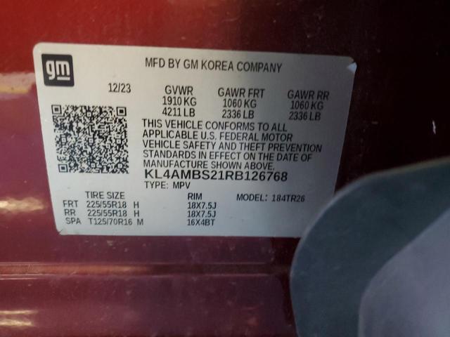 2024 BUICK ENCORE GX PREFERRED - KL4AMBS21RB126768
