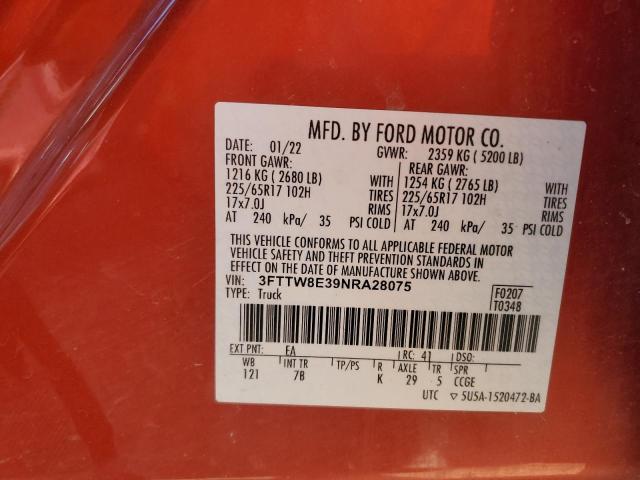 2022 FORD MAVERICK X #3285044392