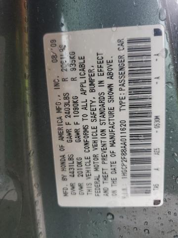 2010 HONDA ACCORD - 1HGCP2F88AA011620
