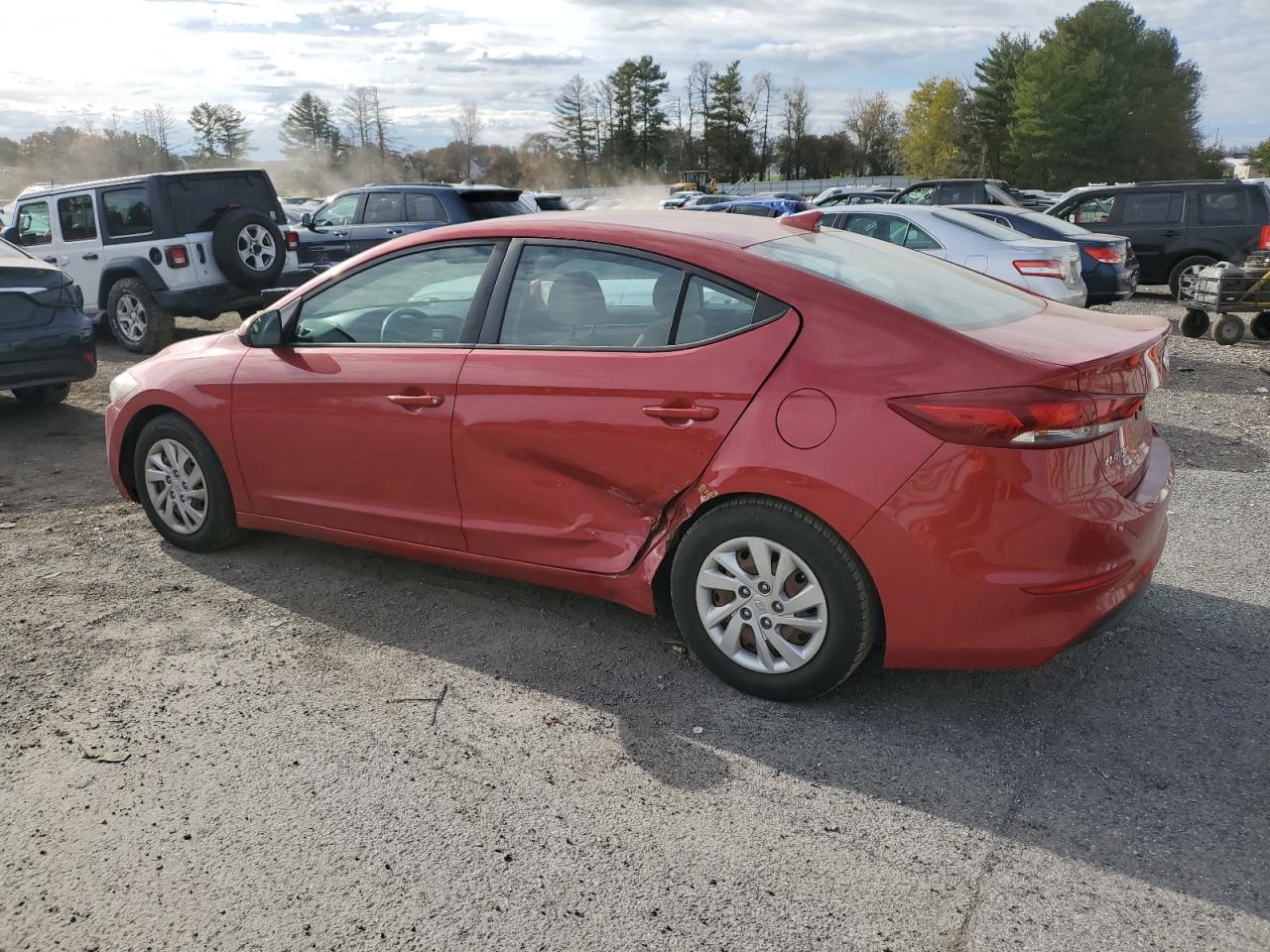 Lot #3311683219 2017 HYUNDAI ELANTRA SE