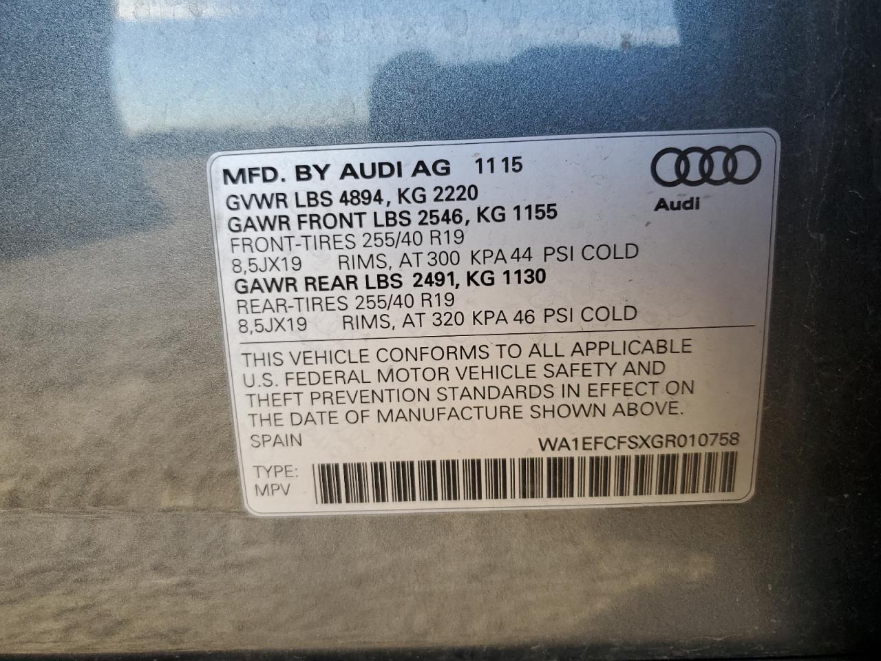 AUDI Q3 PREMIUM PLUS