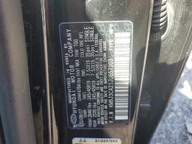 2018 HYUNDAI TUCSON VAL KM8J3CA21JU657103