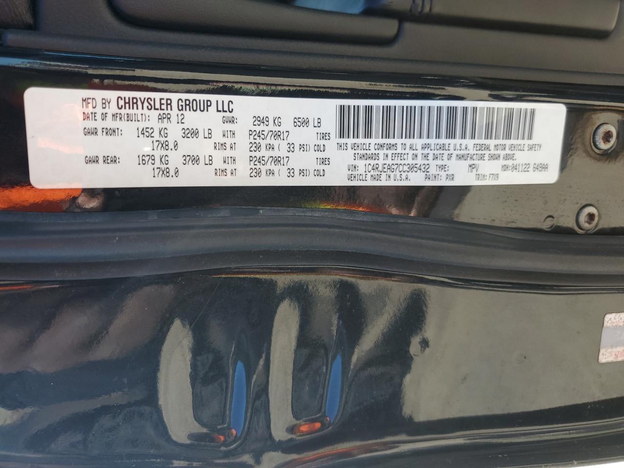 JEEP GRAND CHEROKEE LAREDO