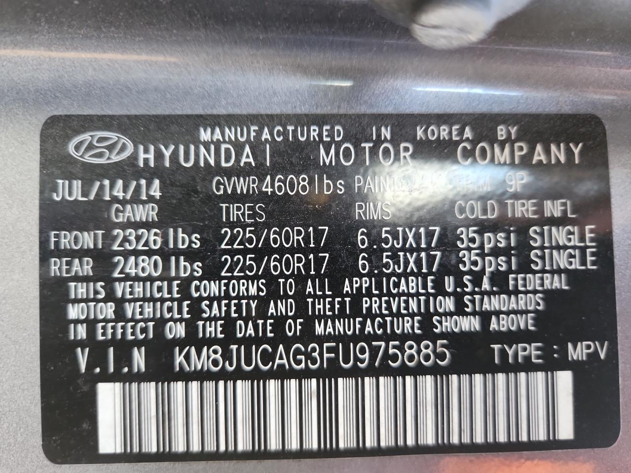 HYUNDAI TUCSON LIMITED