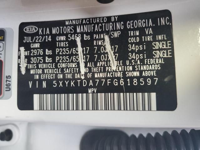 2015 KIA SORENTO LX #3268226040