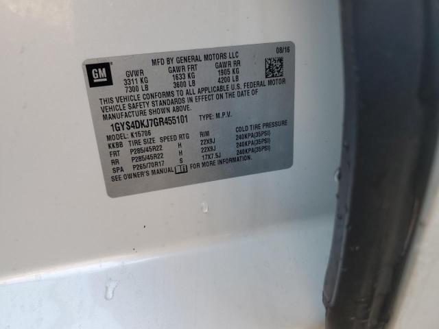 2016 CADILLAC ESCALADE P #3290373778