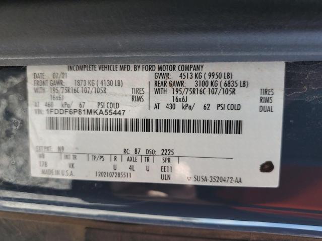2021 FORD TRANSIT T- #3302665010