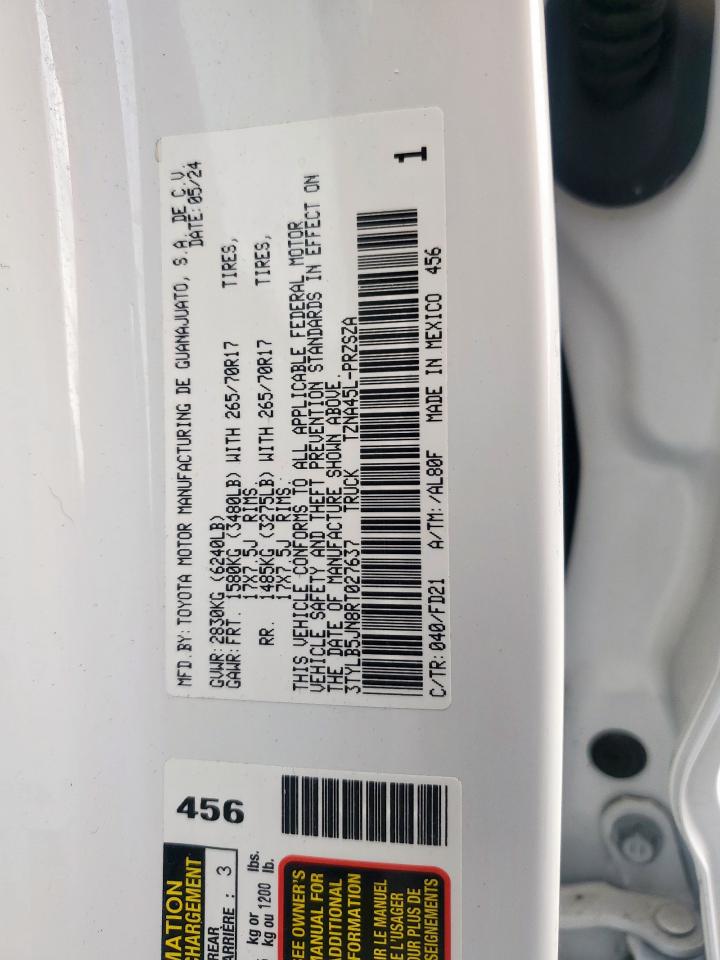 TOYOTA TACOMA DOUBLE CAB