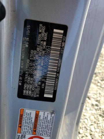 2016 SUBARU BRZ 2.0 LI #3293373489