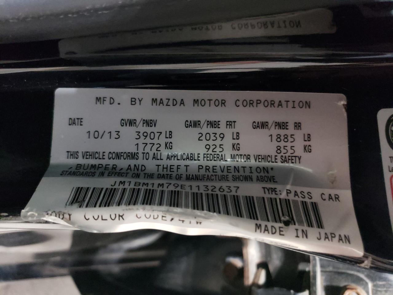 MAZDA 3 GRAND TOURING