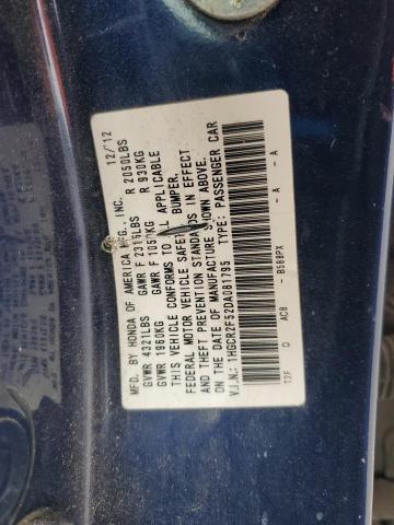 2013 HONDA ACCORD SPO - 1HGCR2F52DA081795