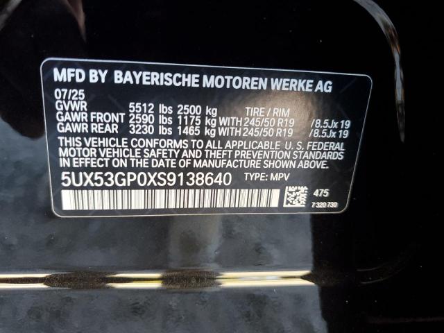 2025 BMW X3 30 XDRIVE #3302653052