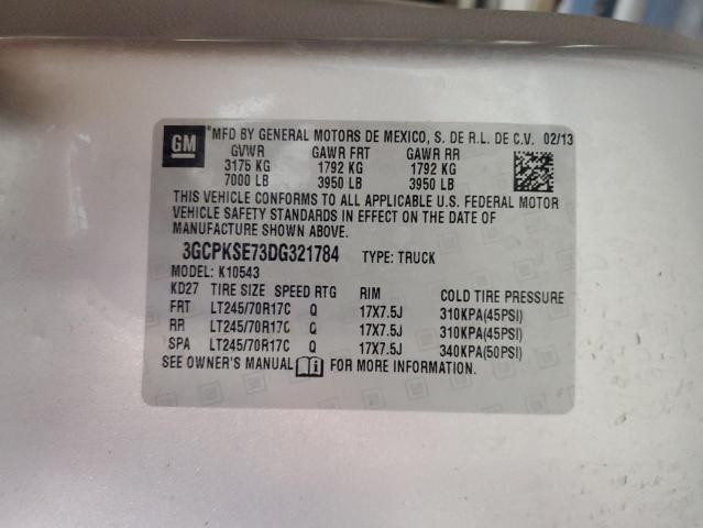 2013 CHEVROLET SILVERADO #3291241967