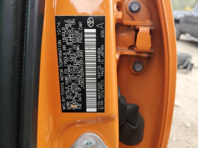 2017 TOYOTA PRIUS C - JTDKDTB39H1591490