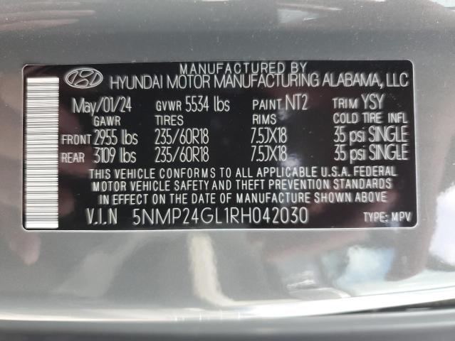 2024 HYUNDAI SANTA FE SEL #3304099486