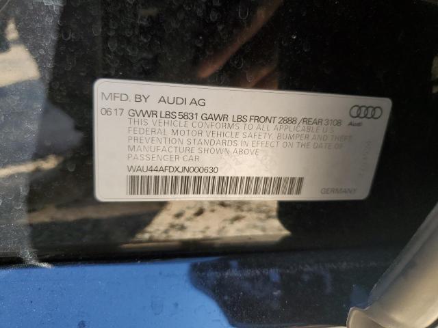 2018 AUDI A8 L QUATTRO #3301841327