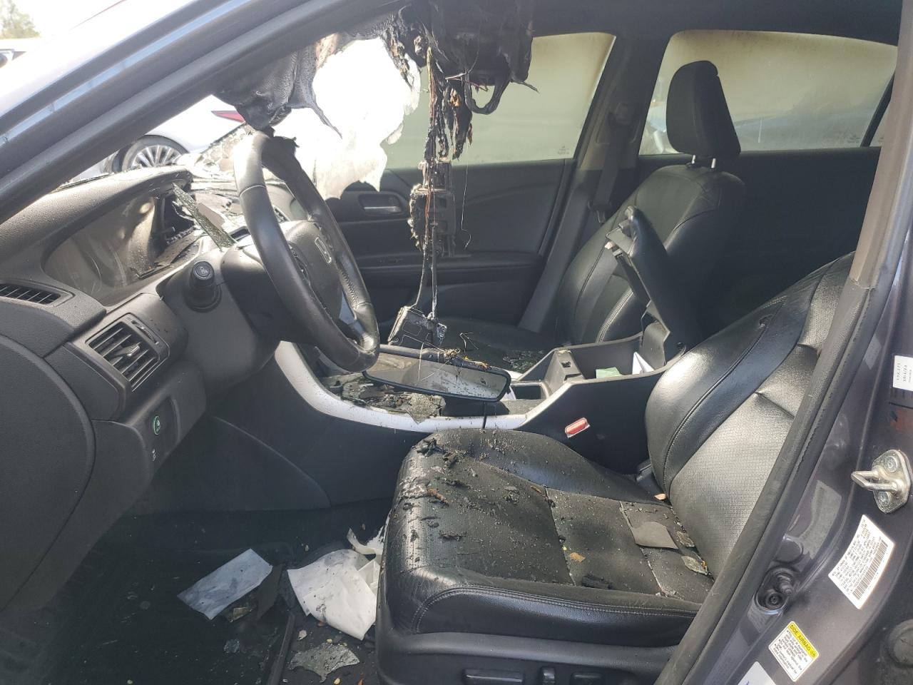 Lot #3310602306 2015 HONDA ACCORD EXL