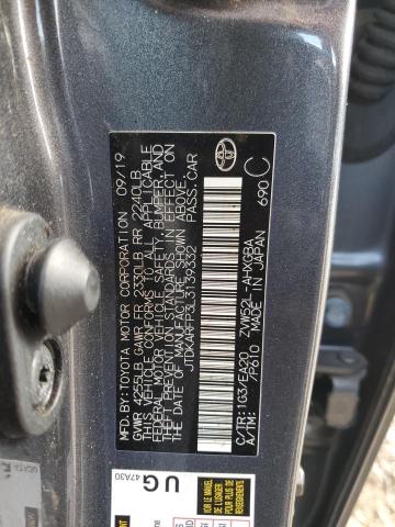 2020 TOYOTA PRIUS PRIM #3291377183