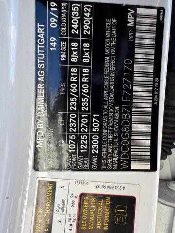 2020 MERCEDES-BENZ GLC 300 - WDC0G8DB7LF727170