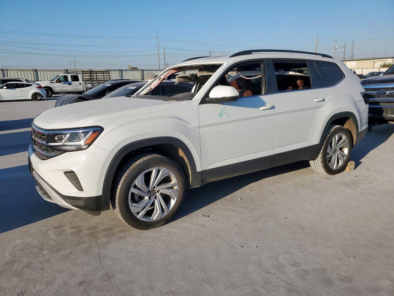 Lot #3269975019 2022 VOLKSWAGEN ATLAS SE