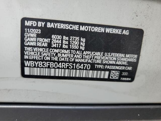 2024 BMW I4 XDRIVE #3280496132
