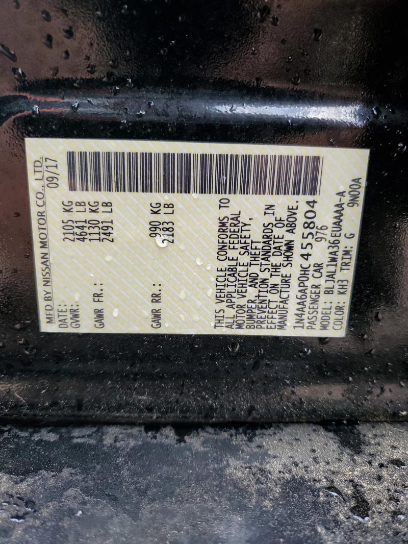 2017 NISSAN MAXIMA 3.5 #3304820552