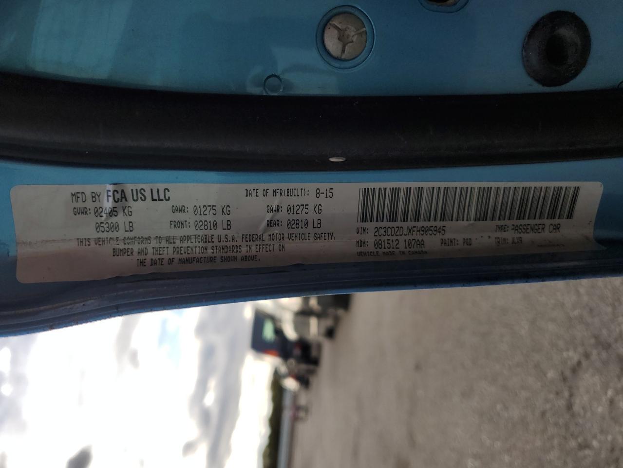 DODGE CHALLENGER SRT 392