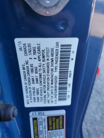 2015 HONDA CIVIC LX - 2HGFG3B59FH522521