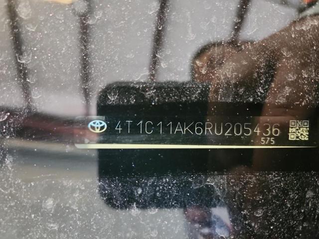 2024 TOYOTA CAMRY LE 4T1C11AK6RU205436