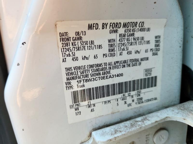 2014 FORD F350 SUPER #3282330257