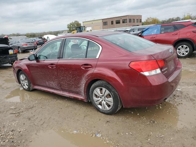 2012 SUBARU LEGACY 2.5 - 4S3BMBA66C3008733