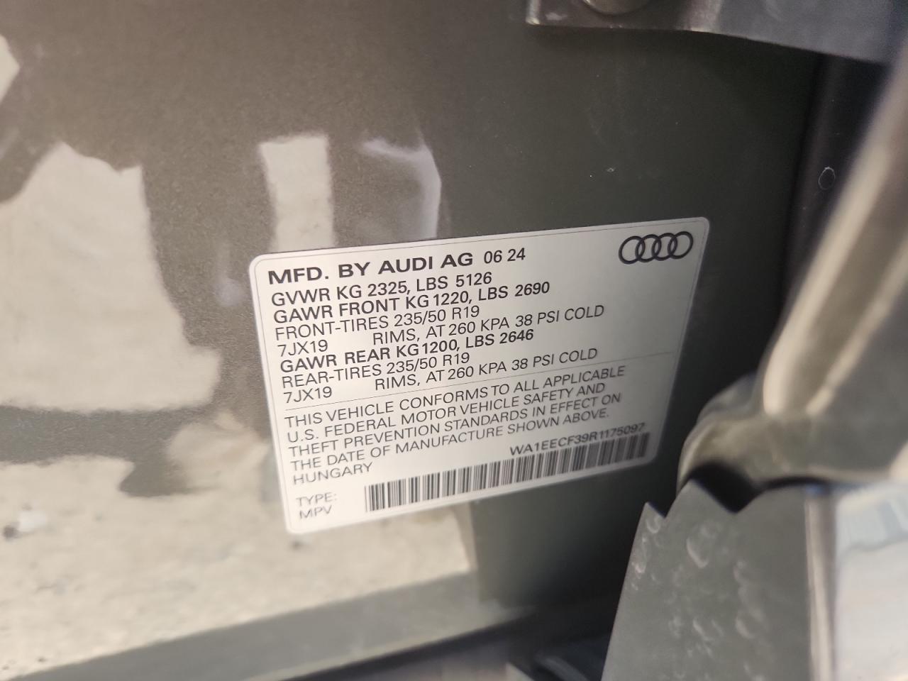 AUDI Q3 PREMIUM PLUS S LINE 45