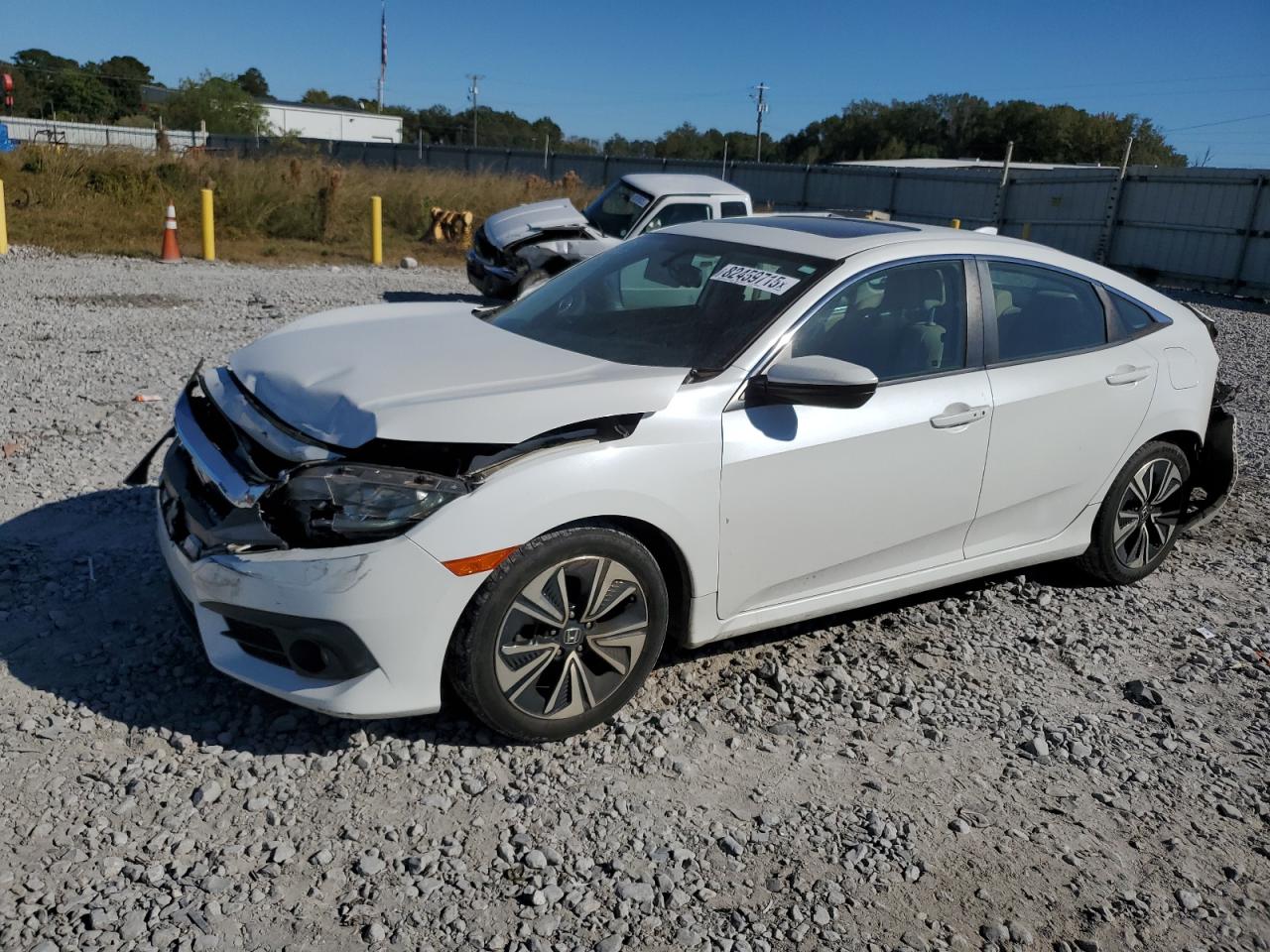 Lot #3298114126 2017 HONDA CIVIC EXL