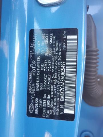 2021 HYUNDAI KONA SEL #3297162512