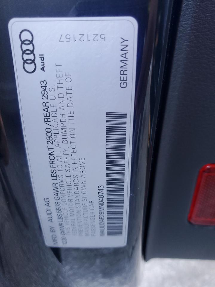 AUDI A7 PREMIUM PLUS S-LINE