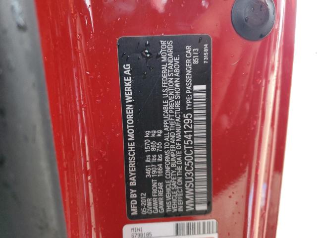 2012 MINI COOPER - WMWSU3C50CT541295