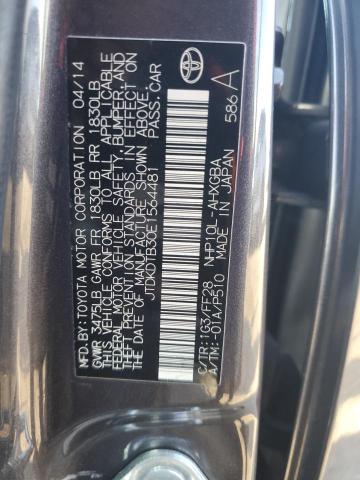 2014 TOYOTA PRIUS C - JTDKDTB30E1564481