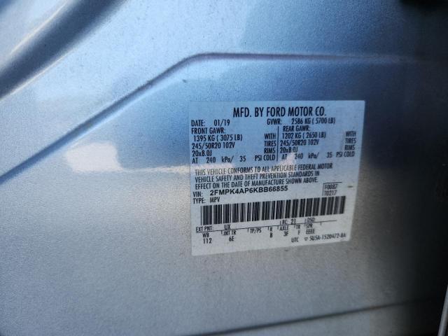 2019 FORD EDGE ST 2FMPK4AP6KBB66855