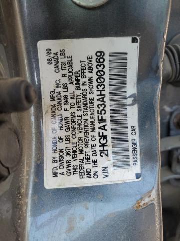 2010 HONDA CIVIC LX - 2HGFA1F53AH300369