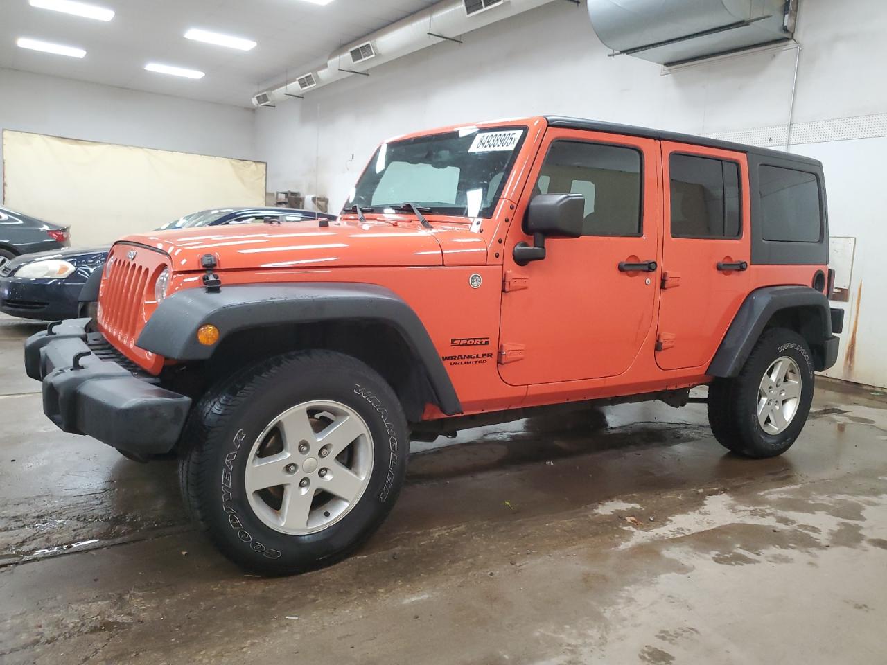  Salvage Jeep Wrangler
