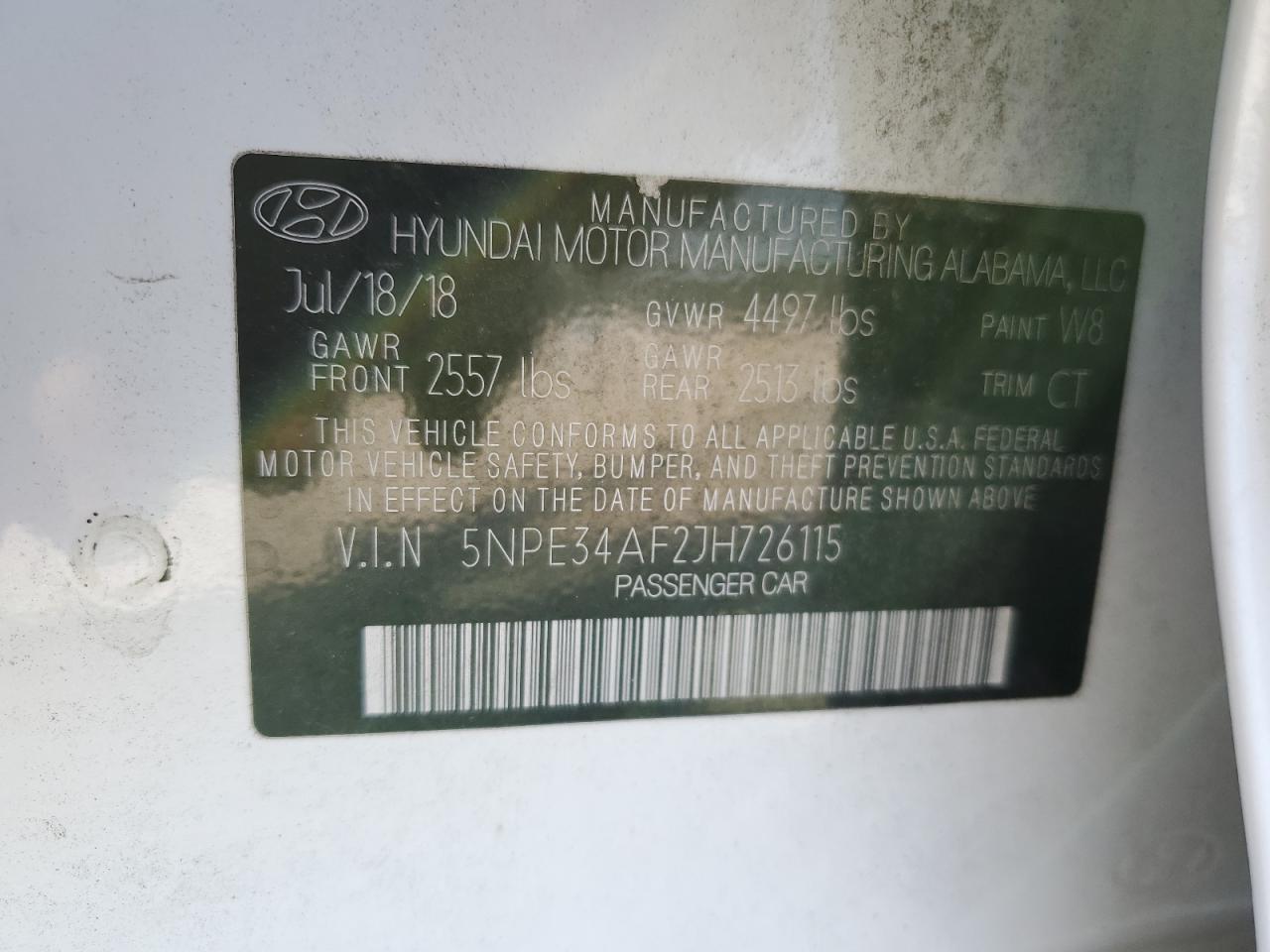 HYUNDAI SONATA SPORT