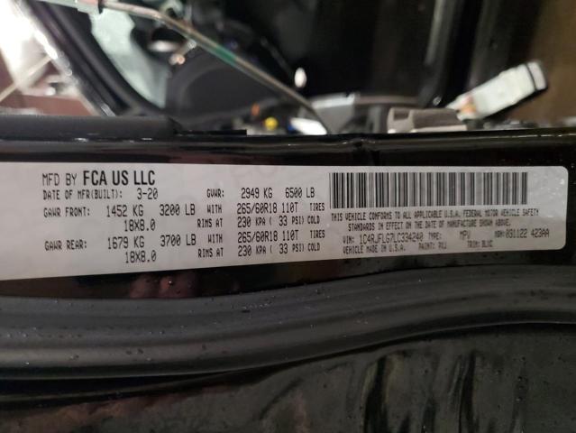 2020 JEEP GRAND CHER #3277160940