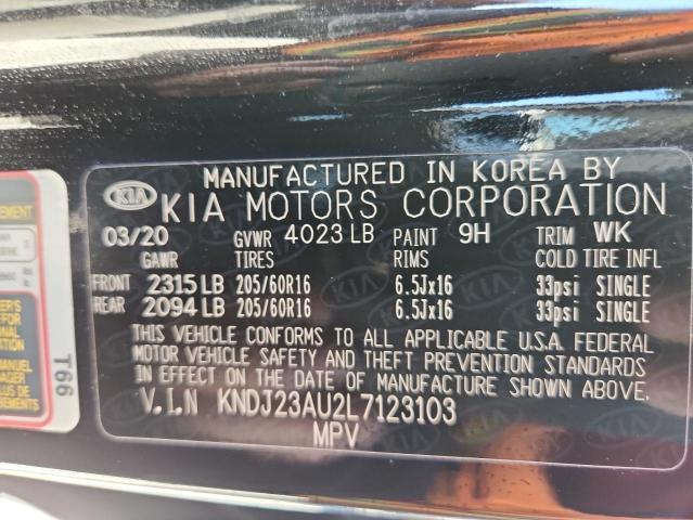 2020 KIA SOUL LX - KNDJ23AU2L7123103