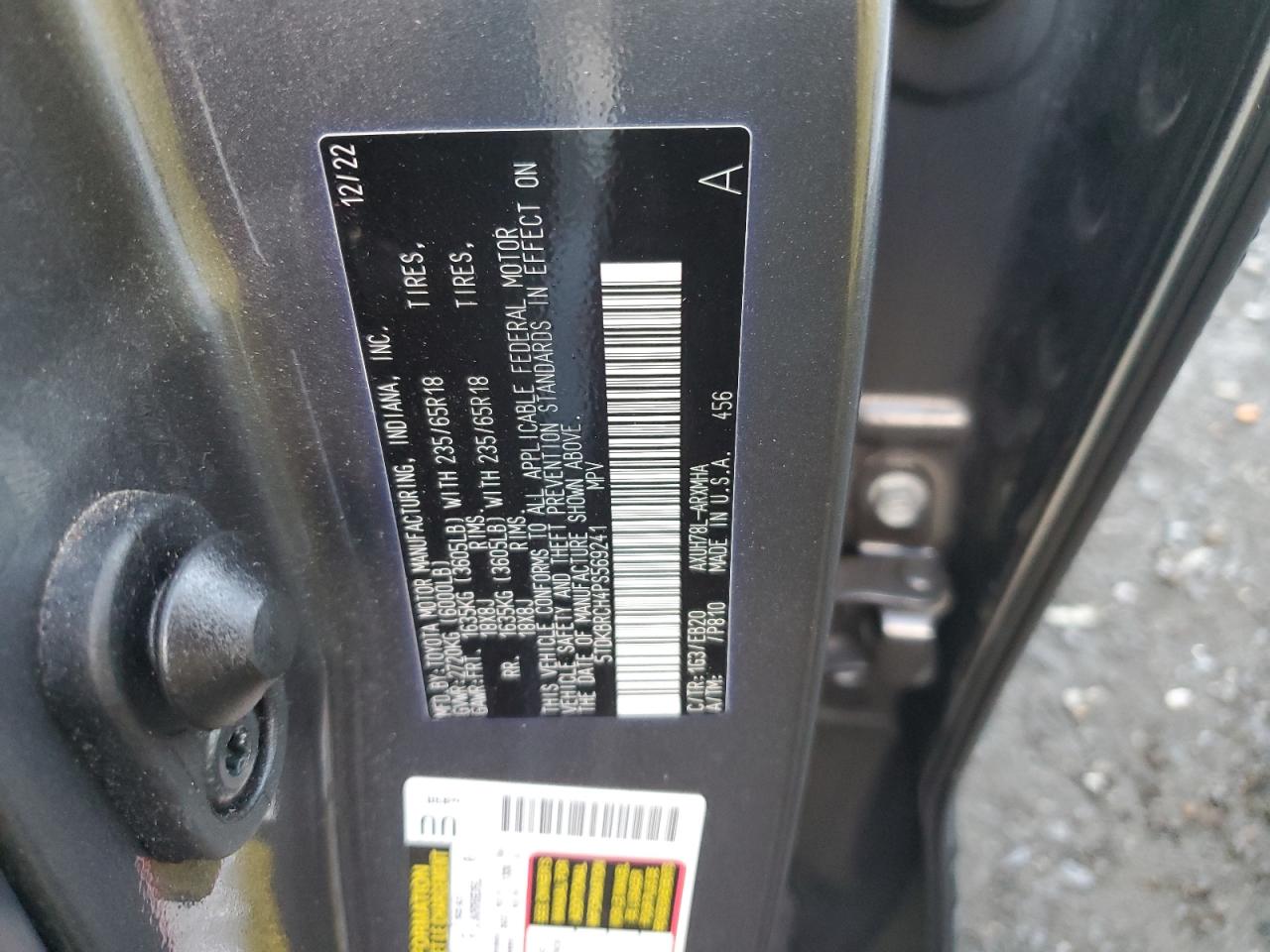 TOYOTA HIGHLANDER HYBRID XLE