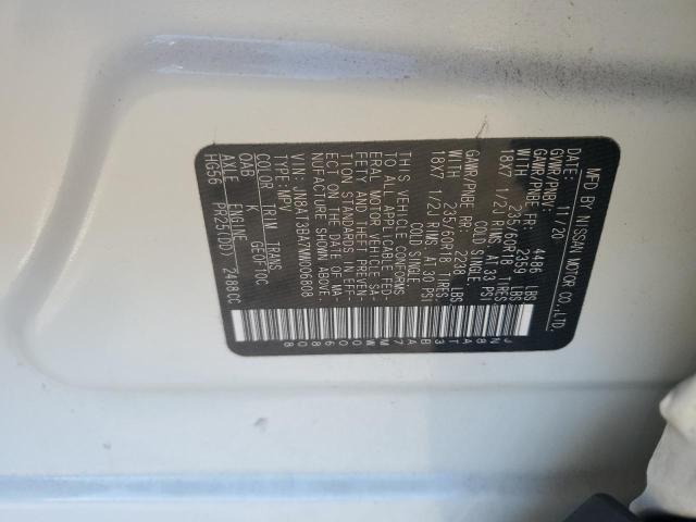 2021 NISSAN ROGUE SV #3297147525