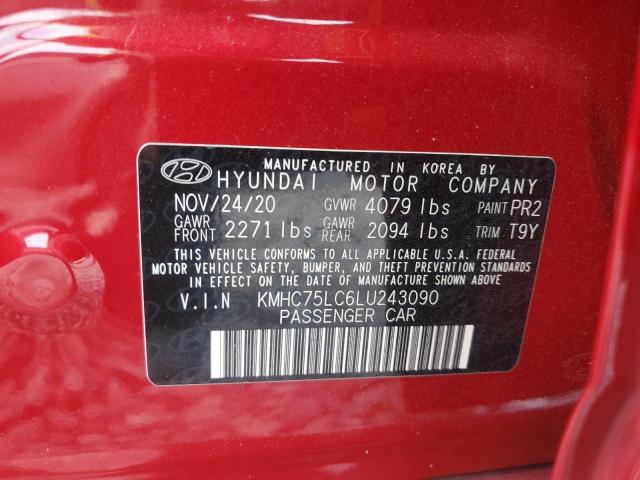 2020 HYUNDAI IONIQ SE #3287379985