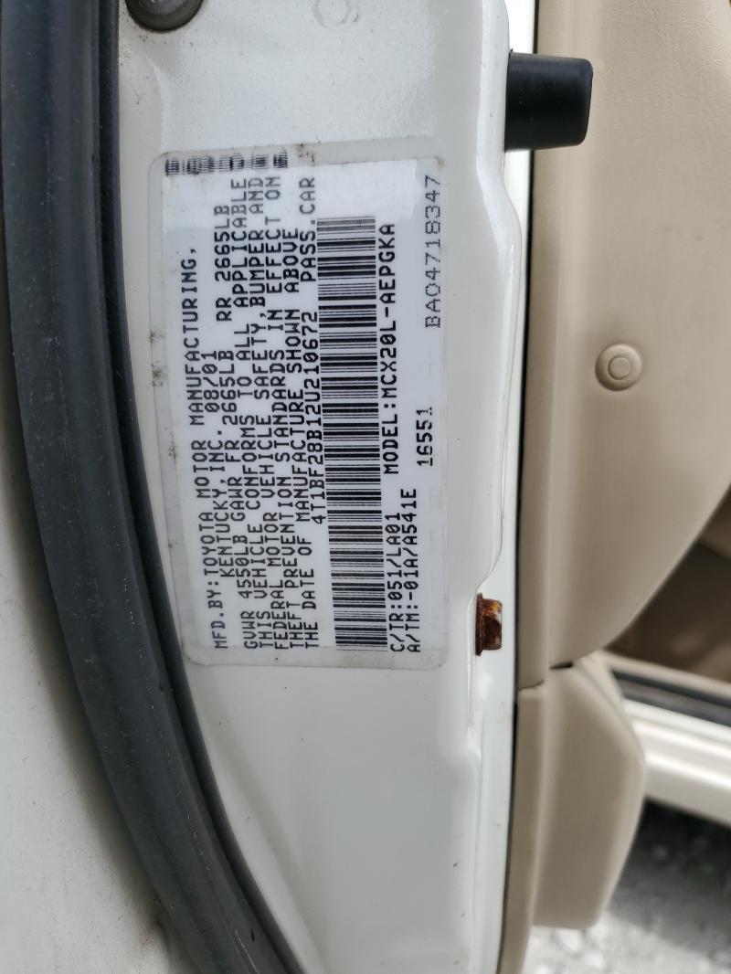 2002 TOYOTA AVALON XL #3298084148